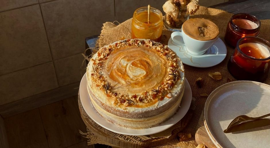 Coffee And Walnut Cake